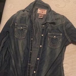 True Religion Tops - True religion denim jacket True Religion Tops - True religion denim jacket
